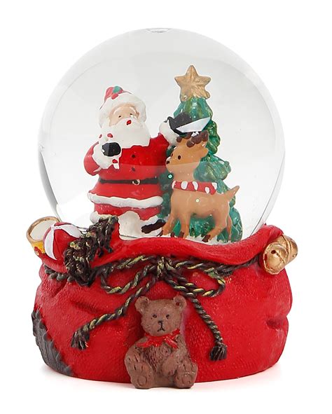 Riachuelo Globo De Neve Decorativo Papai Noel Natal Casa Riachuelo