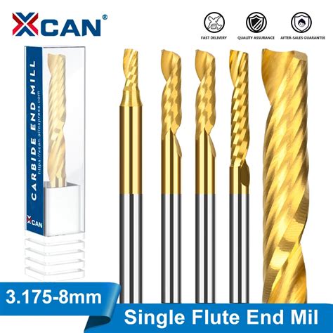 Xcan Einzigen Fl Te M Hle Hartmetall Cnc Router Gravur Bit Fr Ser