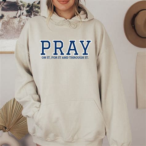 Christian Clothing, Bible Verse Hoodie, Faith Sweatshirt Religious ...