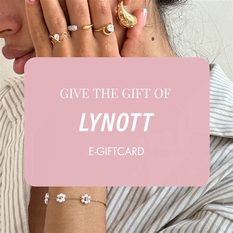 Lynott Jewellery T Card