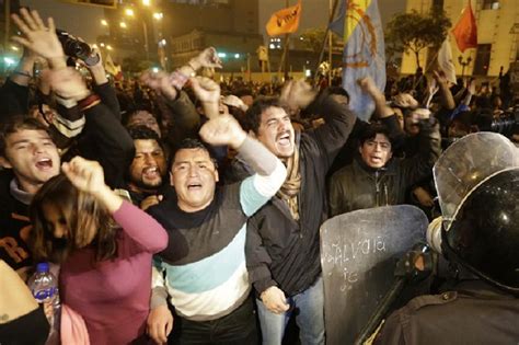 As Fue La Protesta Contra La Repartija Del Congreso Fotos