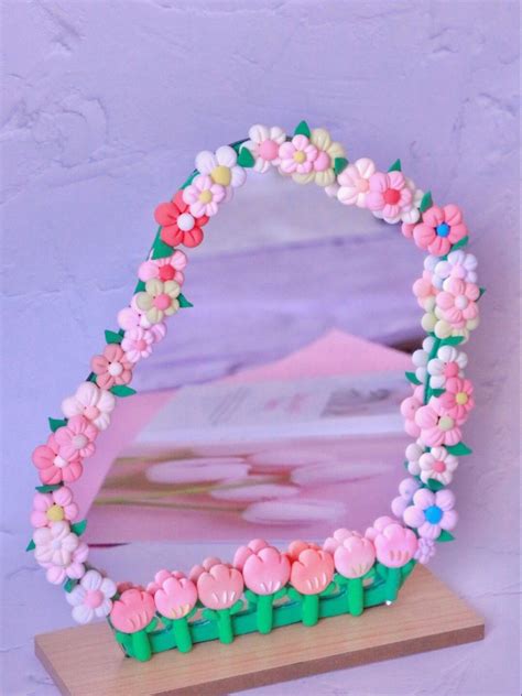 Diy Crochet Projects Clay Projects How To Make Mirror Funky Mirrors