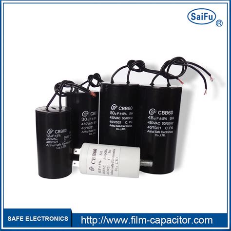 Wholesale AC Motor Run Capacitors For Generator Pump Motor CBB60