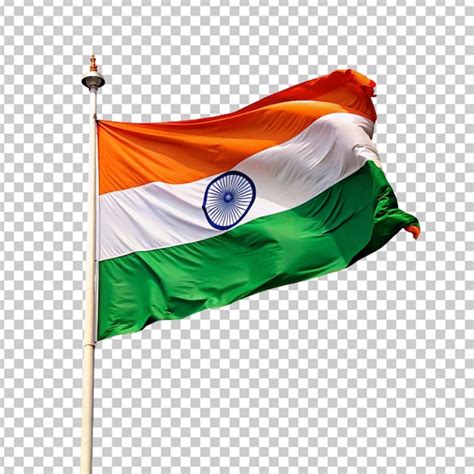 Premium Psd Indian Flag Transparent Background