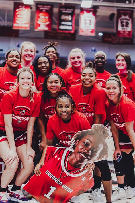 Womans Basketball Regular Season Champs Gardnerwebb