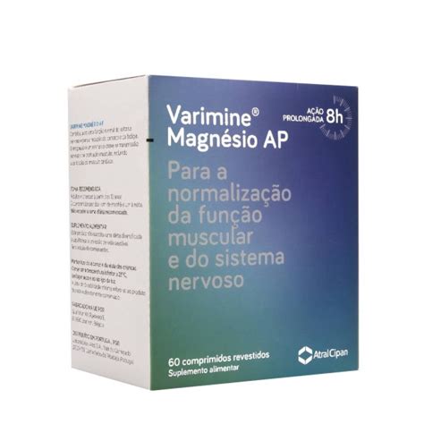 VARIMINE MAGNESIO AP COMP REV X60 Farmacias Progresso