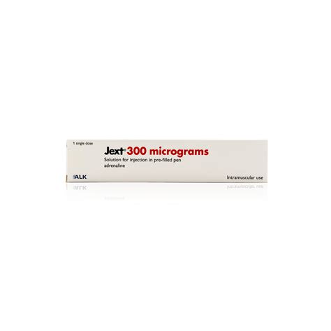 Adrenaline Auto Injector Jext 300mcg Phoenix Pharma