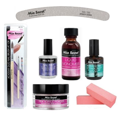 Kit Para Uñas Acrílicas Mia Secret