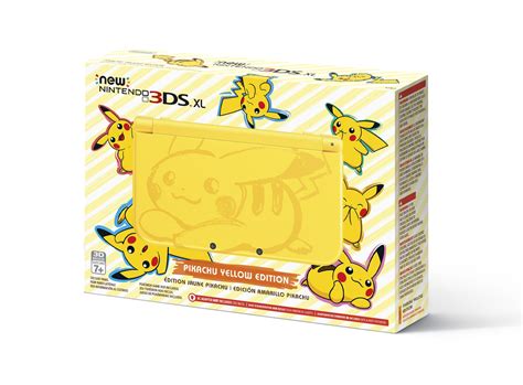 Pikachu Yellow 3DS XL Adds Some High Viz Glamour To Your Pokemon Habit