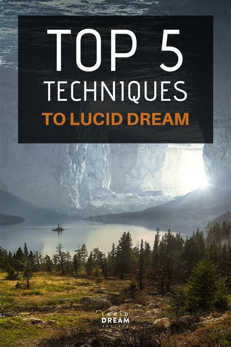 Top 5 Lucid Dreaming Techniques 2020 Lucid Dream Society Lucid