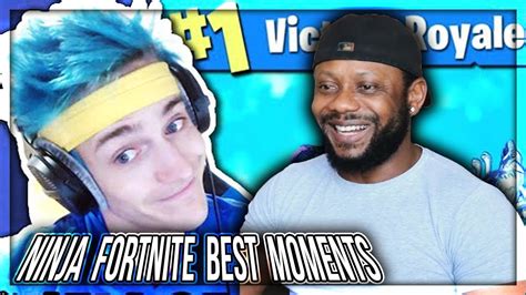 Ninja Fortnite Best Moments Reaction Youtube