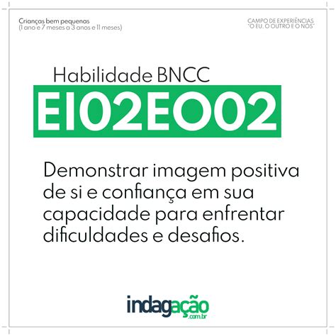 Habilidade EI02EO02 BNCC Ios Messenger