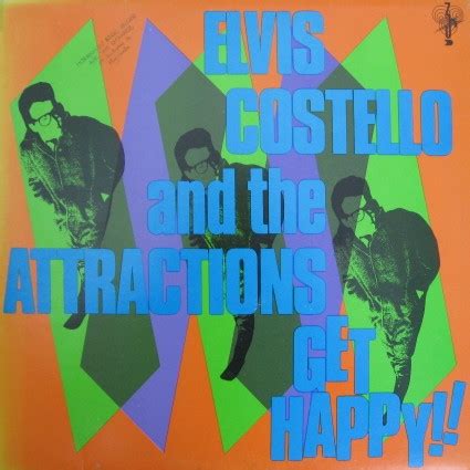 Elvis Costello The Attractions Get Happy 1980 Vinyl Discogs