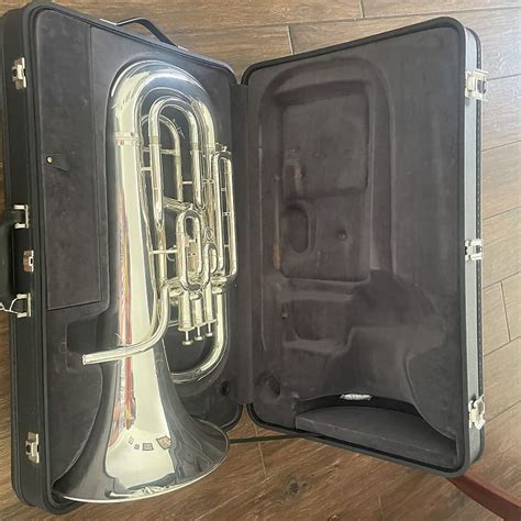 John Packer Euphonium 374s Silver Plated Compensating With Reverb