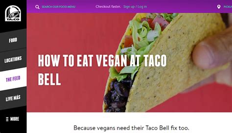 Taco Bell Rolls Out Vegan Options Guide | Animal Outlook