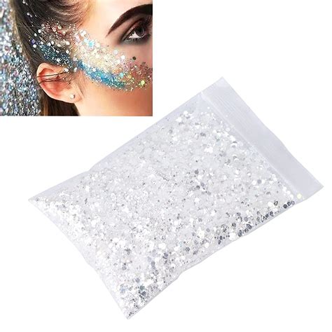 Holographic Chunky Glitter Glitter Sequins For Face Body Eye Nail Art Polish Salon Home Use