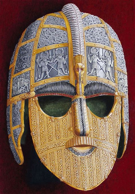 Sutton Hoo helmet | Attention Deficit Disorder Prosthetic Memory Program