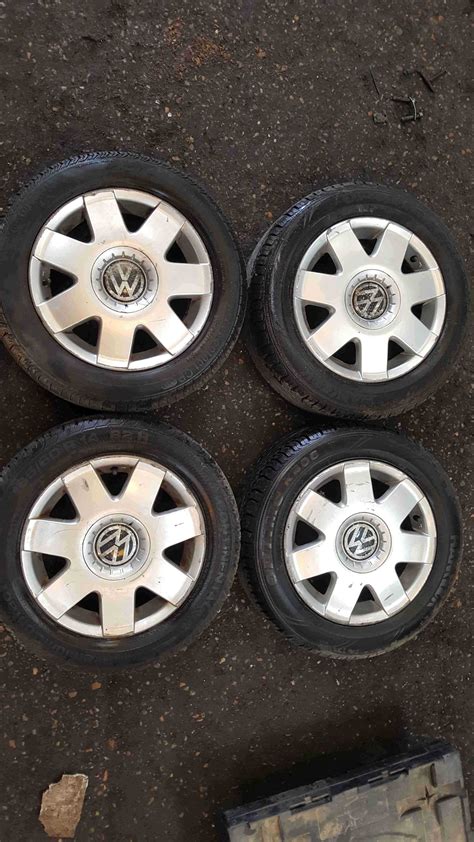 Volkswagen Polo 9N 2003 2008 Alloy Wheels Set X4 14inch 6Q0601025K