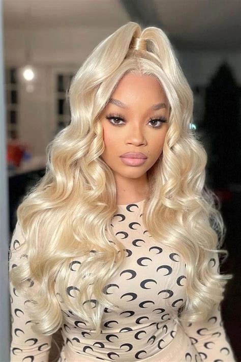 X Transparent HD Lace Wig Blonde Body Wave Etsy