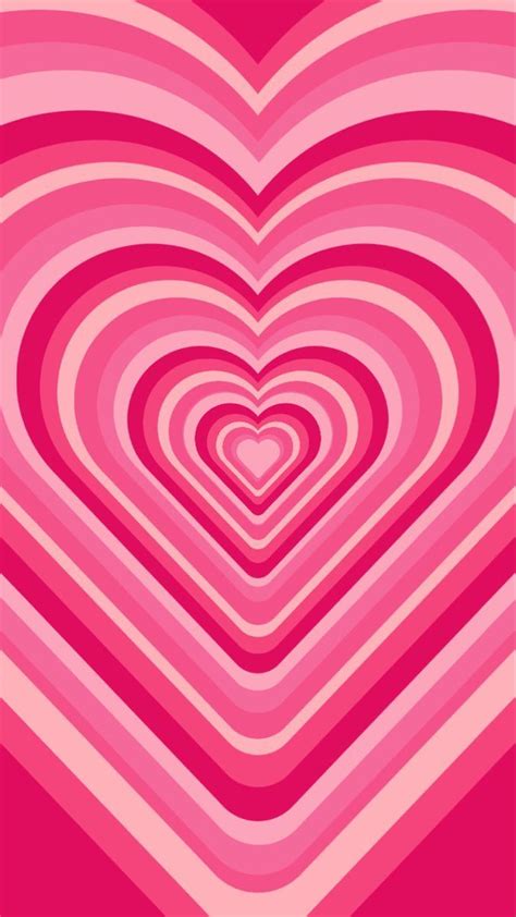 Pink Heart Wallpaper For Iphone