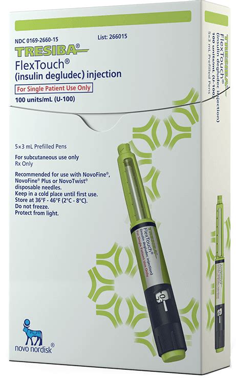 For Pharmacists Tresiba Insulin Degludec Injection U Ml U Ml