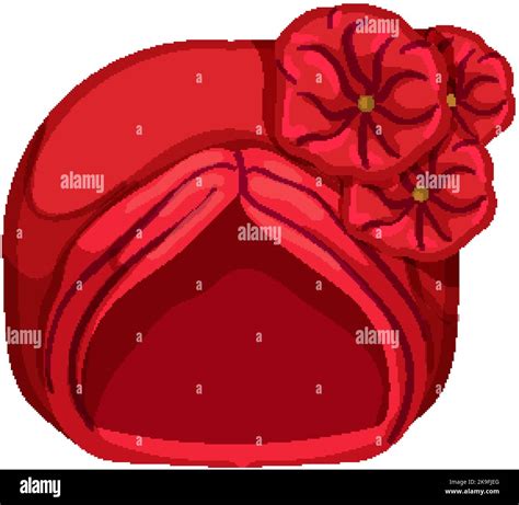 pagdi turban indian cartoon vector illustration stock vector image and art alamy