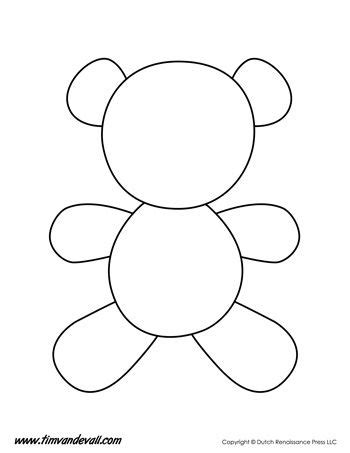 Teddy Bear Shape