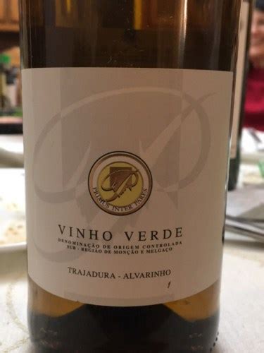 Prisius Inter Pares Vinho Verde Trajadura Alvarinho Vivino Australia