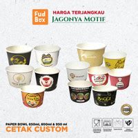 Jual Cetak Paper Bowl Terlengkap Harga Terbaru April 2024 Cicilan 0