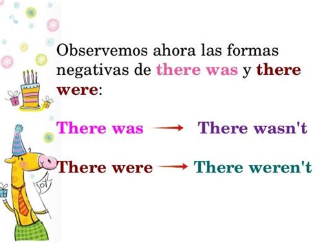 Ejemplos De There Was Y There Were En Afirmativo Negativo E