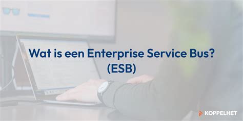 Wat Is Een Esb Enterprise Service Bus Koppelhet