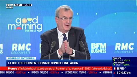 François Villeroy de Galhau Banque de France La BCE relève ses taux