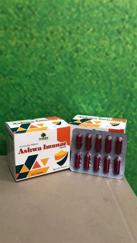 Ashwa Imunac Capsule 60 Capsules For Immunity Boosting At Rs 240 In