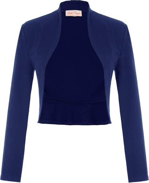 Navy Blue Dress Jacket For Women