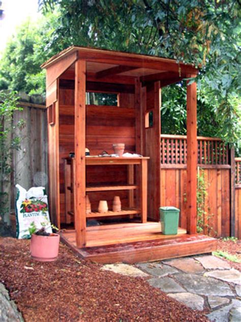 Wood Working Designs – Potting Shed Plans For More Storage Space | Shed ...