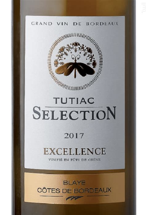 Achat Vin Tutiac Sélection Excellence Blanc Blanc Les Vignerons De