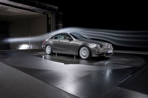 Mercedes Benz E Class Coupe Wind Tunnel Car Body Design