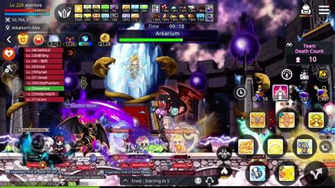 Maplestory M楓之谷m Arkarium And Hard Magnus Bishop Pov🐰 阿卡 And 困难梅格耐斯