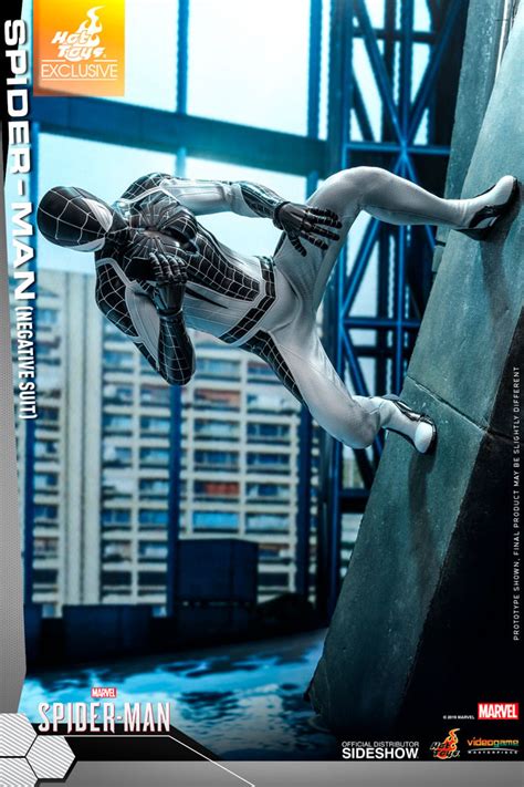 Spider Man Negative Suit Sixth Scale Figure By Hot Toys Sideshow
