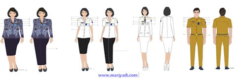 Download Aturan Seragam Asn 2021 Tentang Pakaian Dinas Pns Dan Pakaian