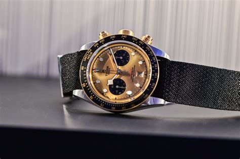 Hands On The Tudor Black Bay Chrono S G Champagne Dial