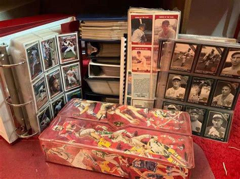 Huge Collection Of Baseball Cards In Protective Sleeve Pages Most In