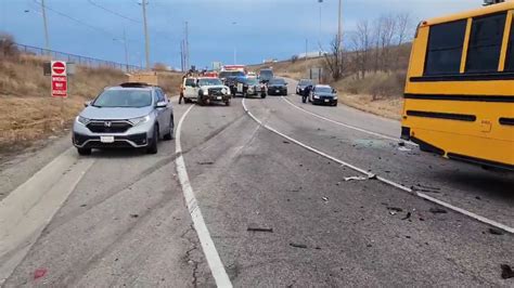 Crash At Highway 403 And Upper Middle Road In Oakville Involved 8