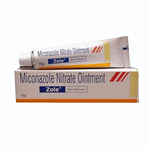 Miconazole Nitrate Ointment Packaging Size 15 Gm Packaging Type