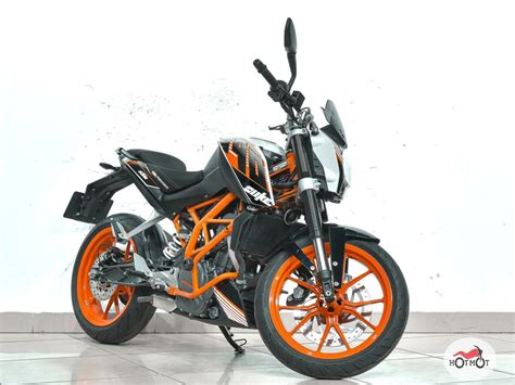 Купить б у KTM 390 Duke инжектор 6 передач в Москве белый naked bike 2015 года на Авто ру ID
