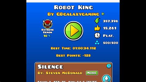 ROBOT KING Unluckiest Victor EXTREME DEMON Geometry Dash