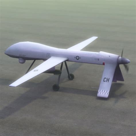 Mq 1 Predator Uav 3d Model