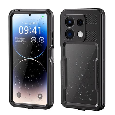 Shellbox Ip Funda Impermeable Para Xiaomi Redmi Note Pro G Redmi