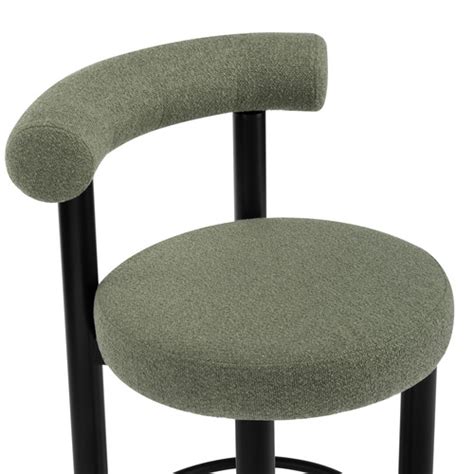 Temple And Webster 665cm Roselin Boucle Bar Stools