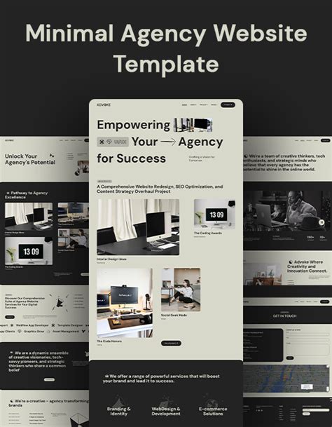 Advoke Agency Html Responsive Website Template